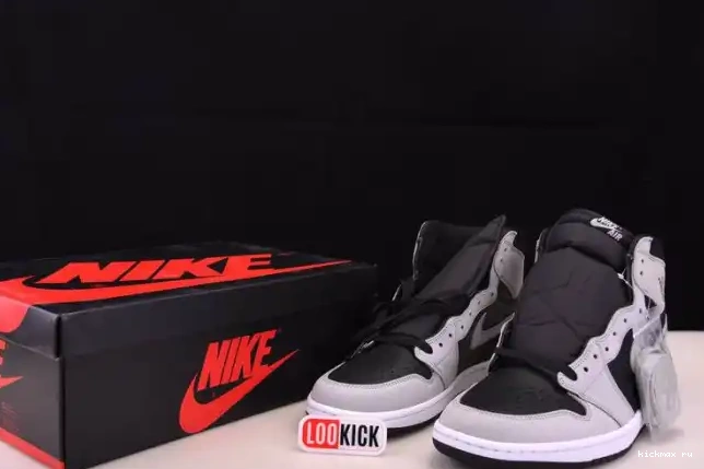 Cheap Kickmax Smoke Grey Air Jordan High White Black Retro Light 555088-035 1 0501